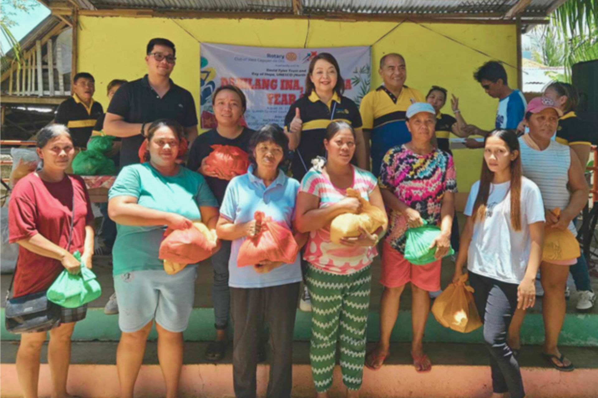 ROTARY CLUB OF WEST CAGAYAN DE ORO BROUGHT “MAGIC” TO ONE BARANGAY IN MISAMIS ORIENTAL